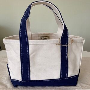 L.L. Bean Boat and Tote Mini - Navy Trim